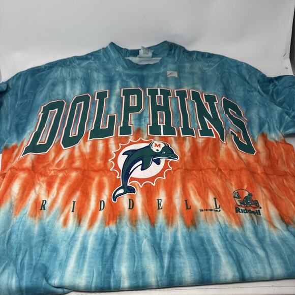dolphins tie dye shirt